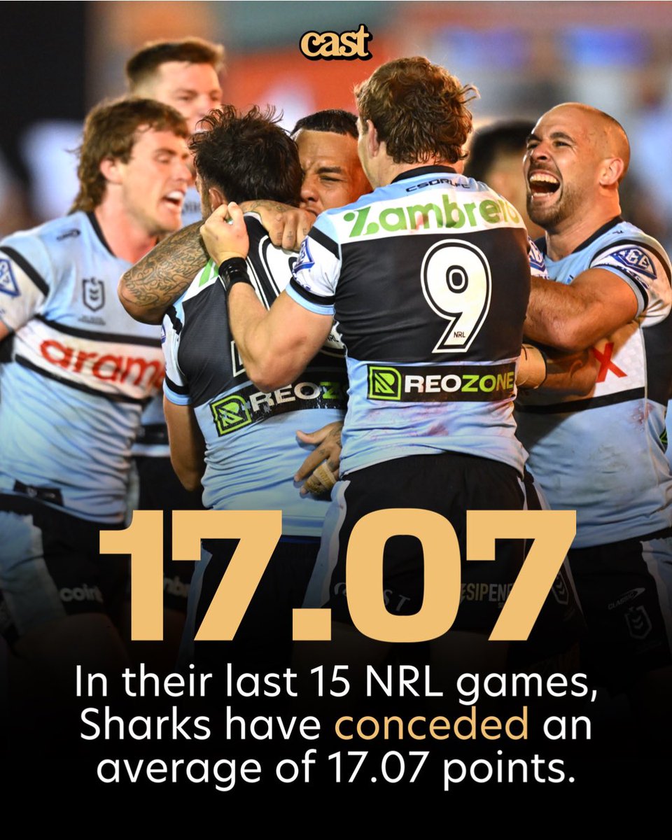 thecastpatrol's tweet photo. Stats for the two heavyweights going head to head this week πΎπ¦
Will Panthersβ defence be too good for Sharksβ silky attack? π€·ββοΈ
#NRLPanthersSharks #nrl #nrlstats https://t.co/CKE4ltKYOx