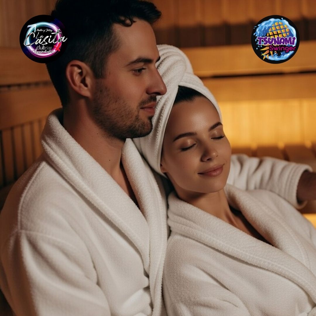 Relájate, desconéctate y deja que el calor en el sauna haga su magia. ♨️
Bienvenidos al momento zen del Tsunami Swinger.