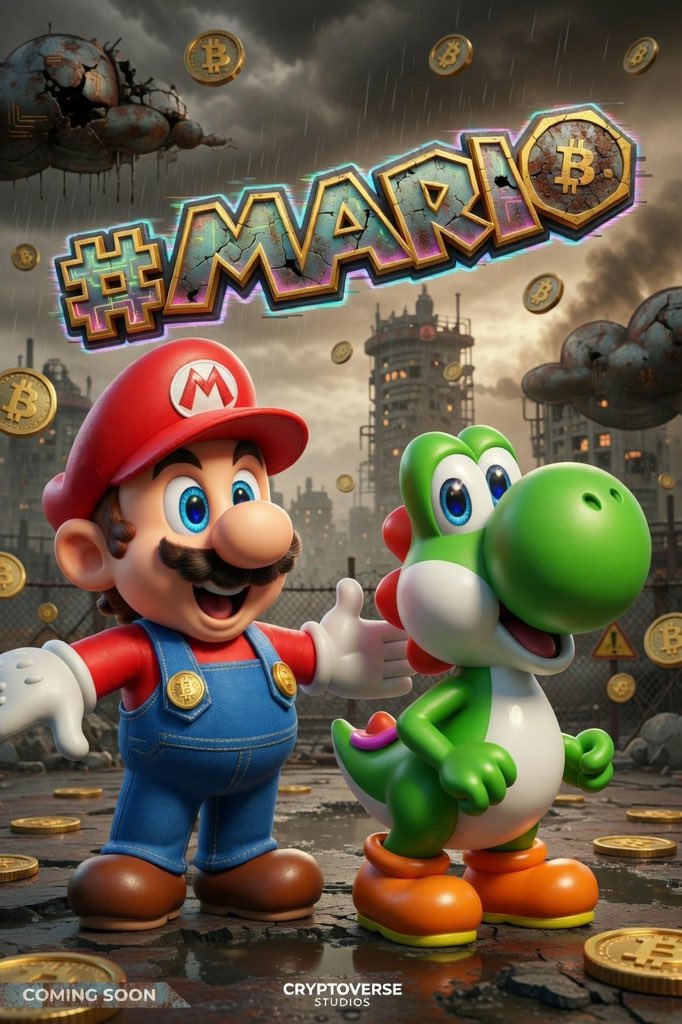 Are we really fading the OG Mario, when it will be Chaos tomorrow 3-10-2026

The world is going to shot, but we still have $Mario

GagtwBWPFs3vYvmDTAYPoiTH5tdBAb9qRuRFF5pUE4Wb