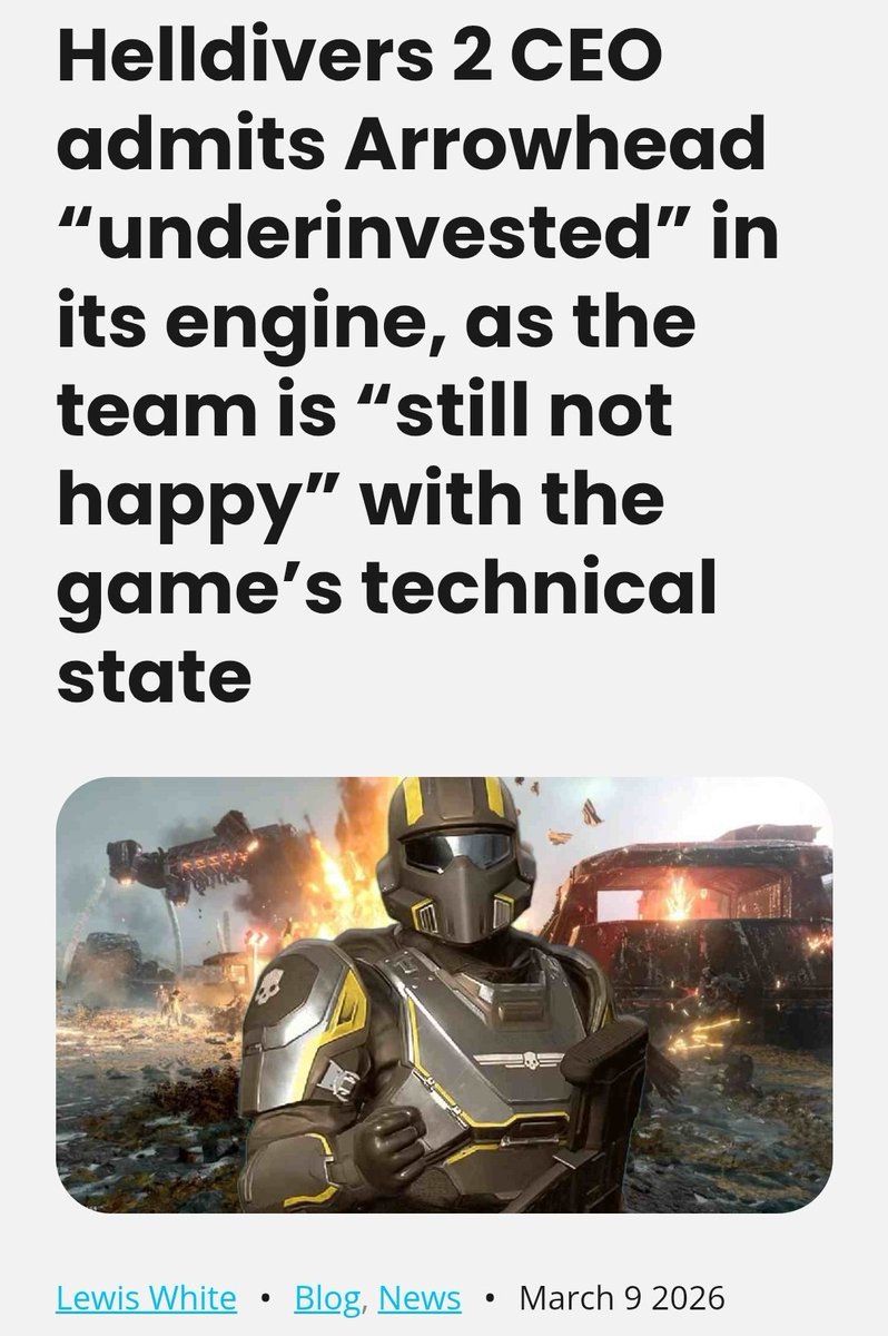 Helldivers NOW tweet media