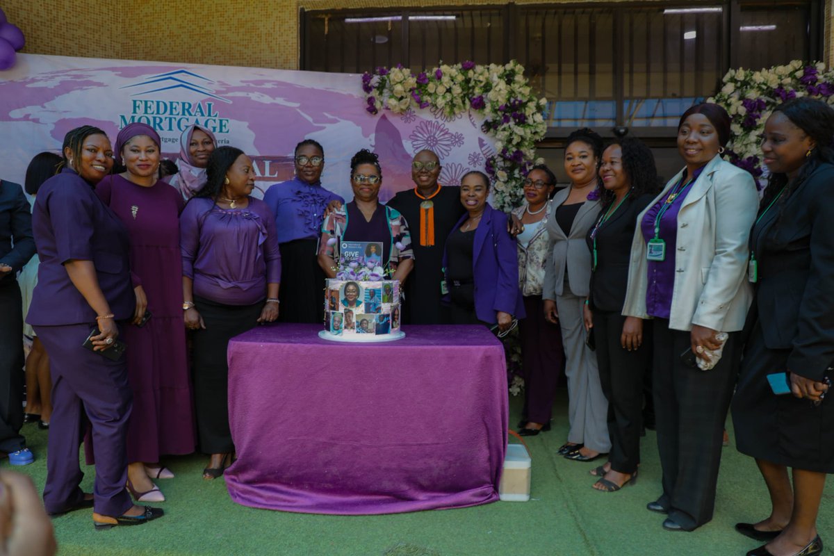 fmbnnigeria's tweet photo. We marked Intl Women’s Day with calls for greater investment in women as a pathway to sustainable development.

Celebrations led by Executive Director, Mrs Chinenye Anosike featured moments of reflection and a ceremonial cutting of the #IWD2026 cake

#GiveToGain https://t.co/VnFqYJaZDm