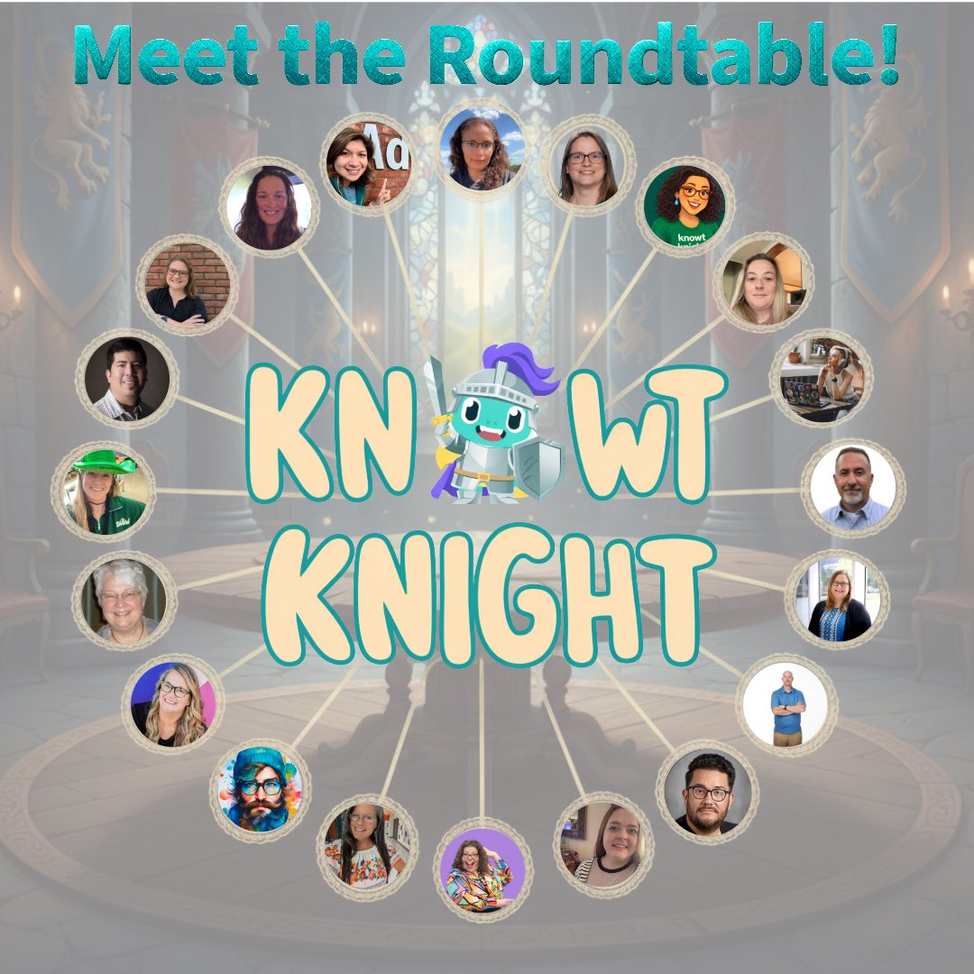 farmerfaubs's tweet photo. Introducing the Knowt Knight Roundtable!
This incredible group of educators is helping us build something special — a community focused on sharing strategies, supporting students, and shaping the future of learning with @KnowtTeam! https://t.co/zRfDvMGxLz