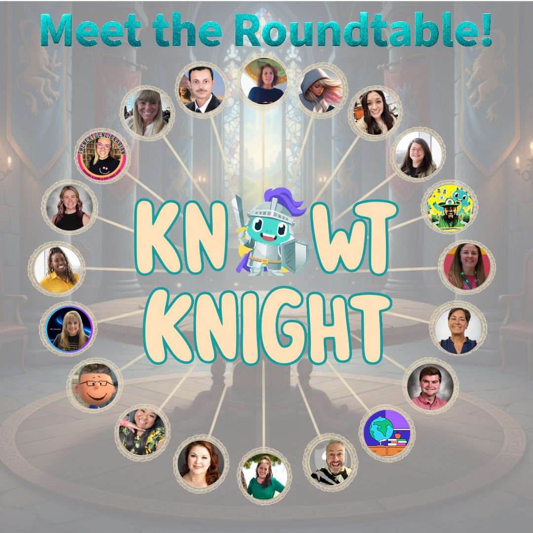 farmerfaubs's tweet photo. Introducing the Knowt Knight Roundtable!
This incredible group of educators is helping us build something special — a community focused on sharing strategies, supporting students, and shaping the future of learning with @KnowtTeam! https://t.co/zRfDvMGxLz