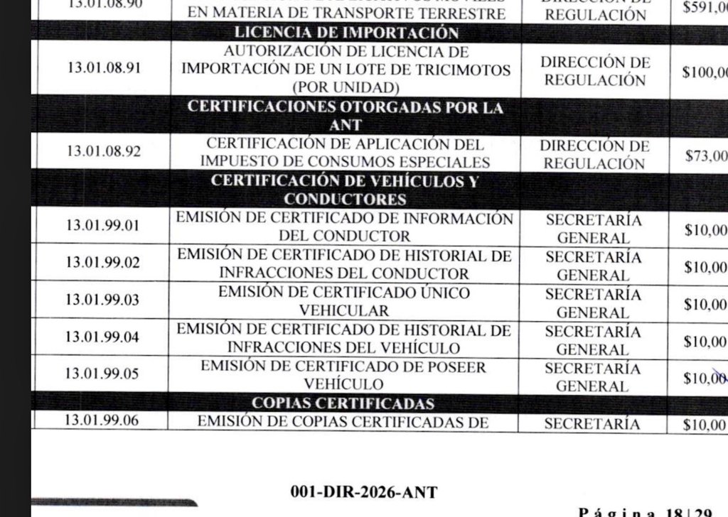 klebertusinpunk's tweet photo. He visto que aumento el precio del CERTIFICADO ÚNICO VEHÍCULAR como hago para pagar el saldo de $2 ayuda https://t.co/6f6RBzZUc6