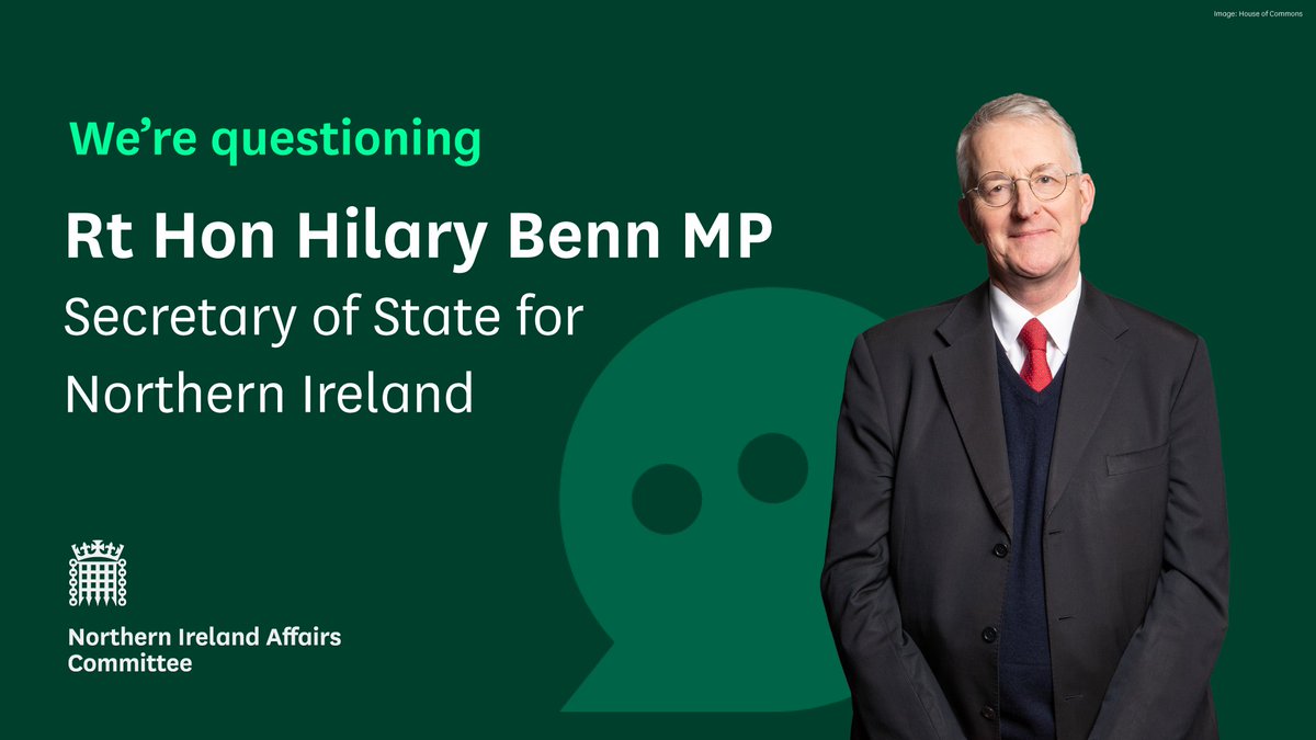Northern Ireland Affairs Committee tweet media