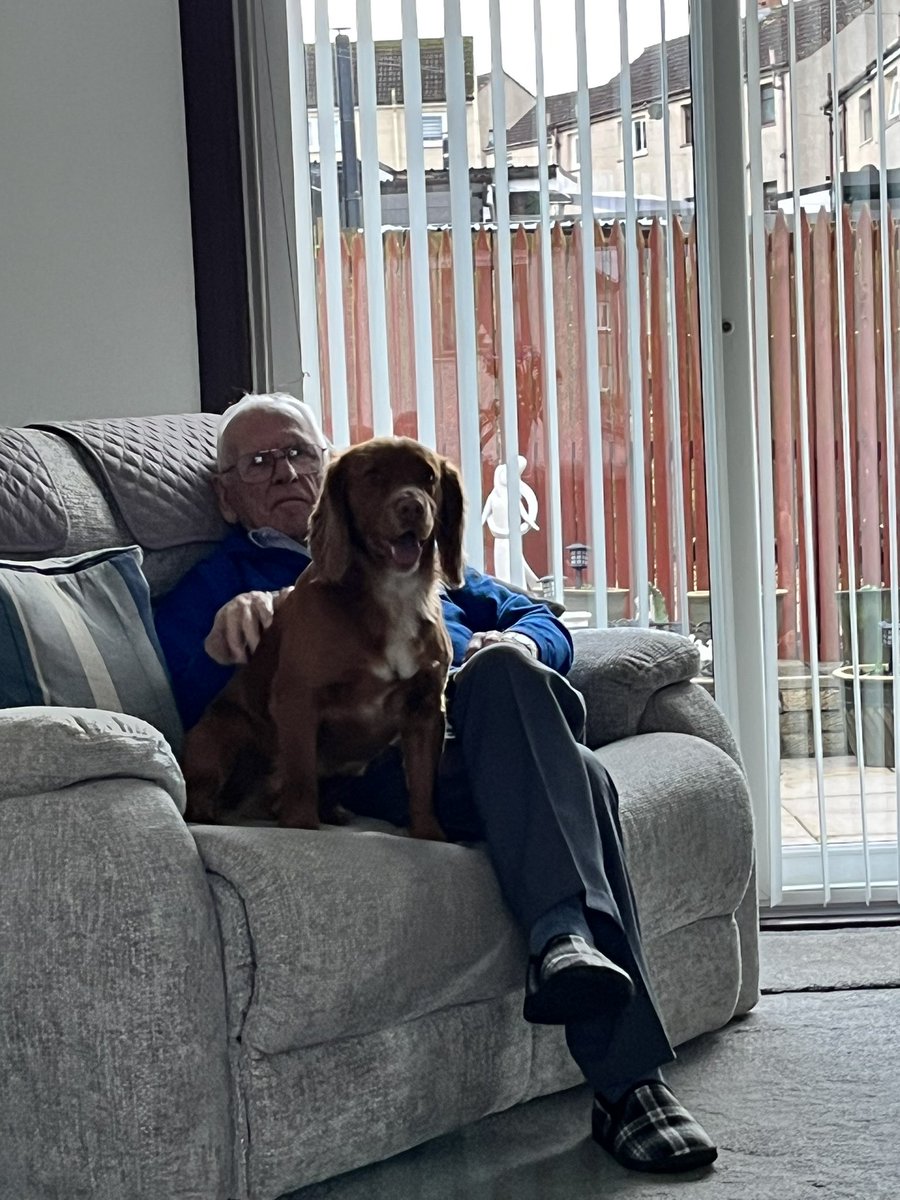 Up seeing Gran n Gramps loves gramps he supplies Digestives!