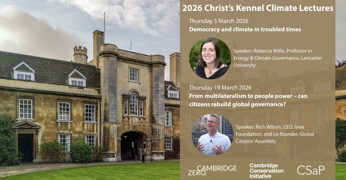 CSaP - The Centre for Science and Policy tweet media