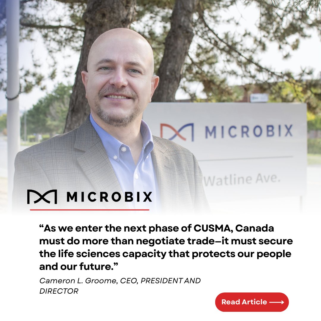 Microbix tweet media