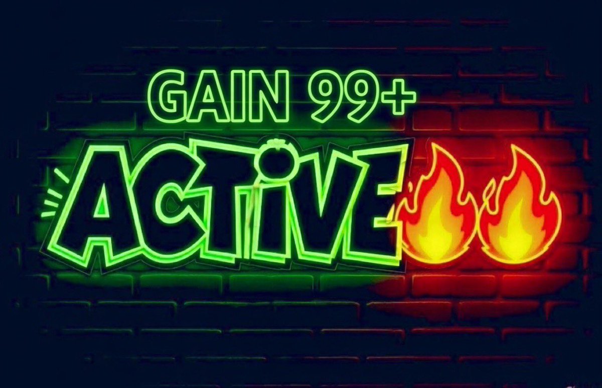 Need 99+ active followers? 🧡😉 Drop 