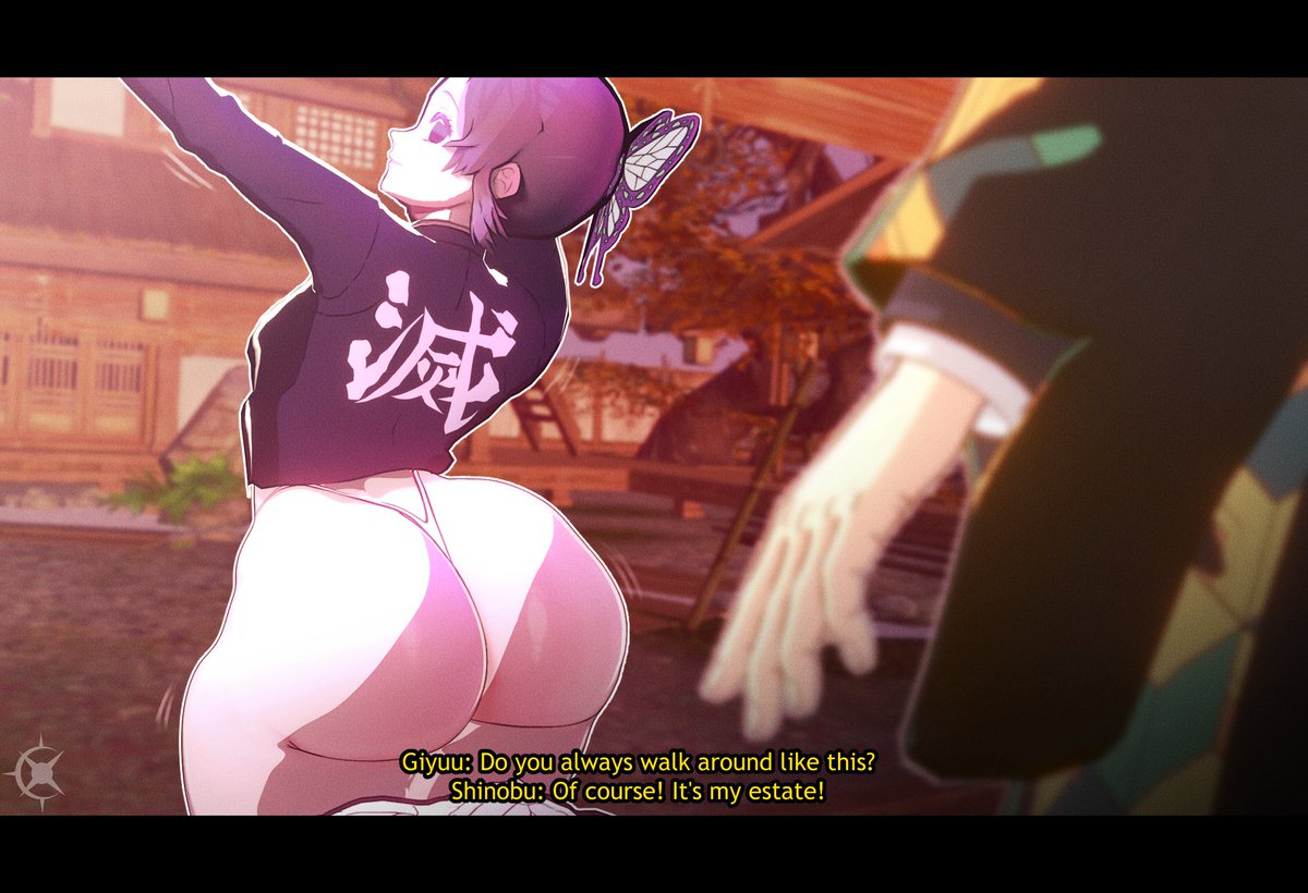 TeamMidnightArt's tweet photo. Shinobu🦋👩🍑🍑 https://t.co/Bd6C3No8RP
