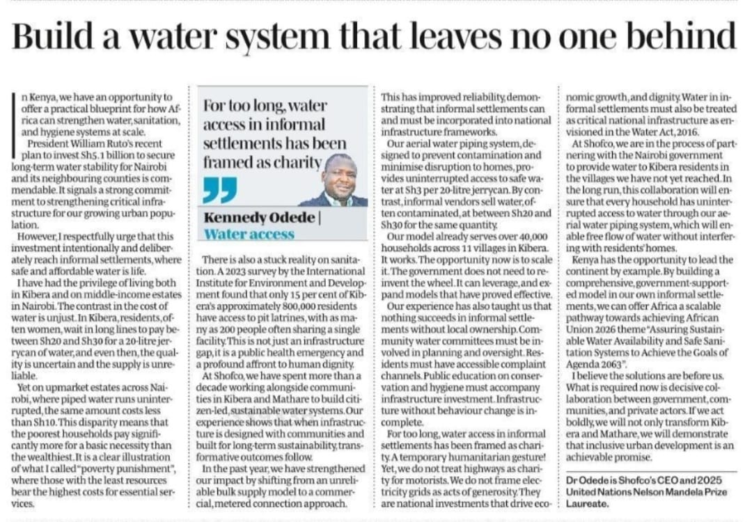 Kennedy Odede tweet media