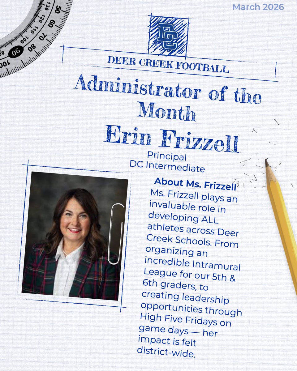 Deer Creek Football tweet media