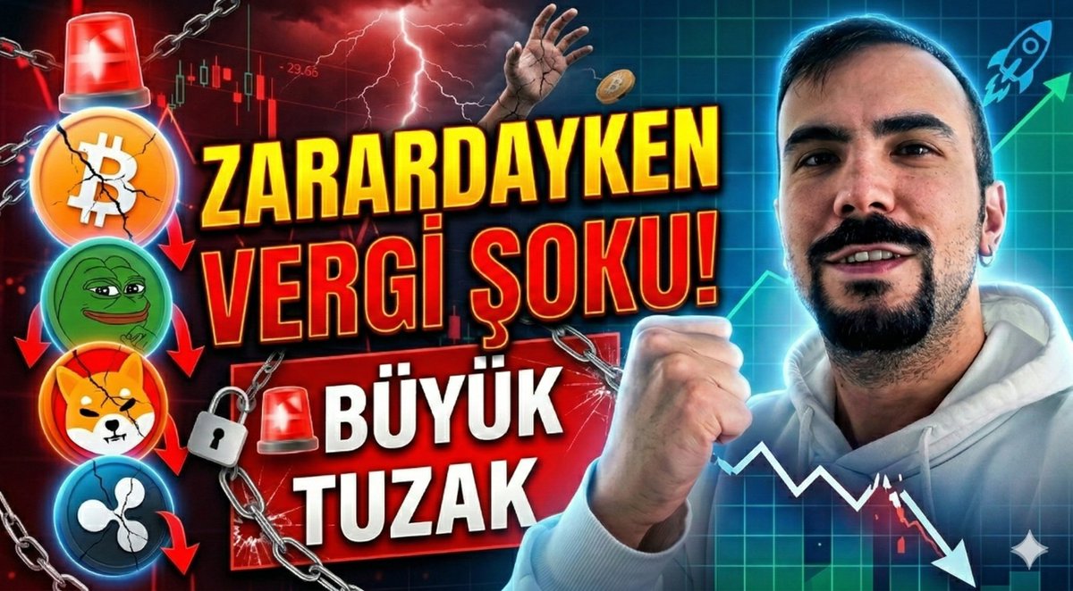 🚨 ZARARDAYKEN VERGİ ŞOKU! 😱 KRİPTODA BÜYÜK VERGİ TUZAĞI!

youtu.be/aqb5F0KnNuY