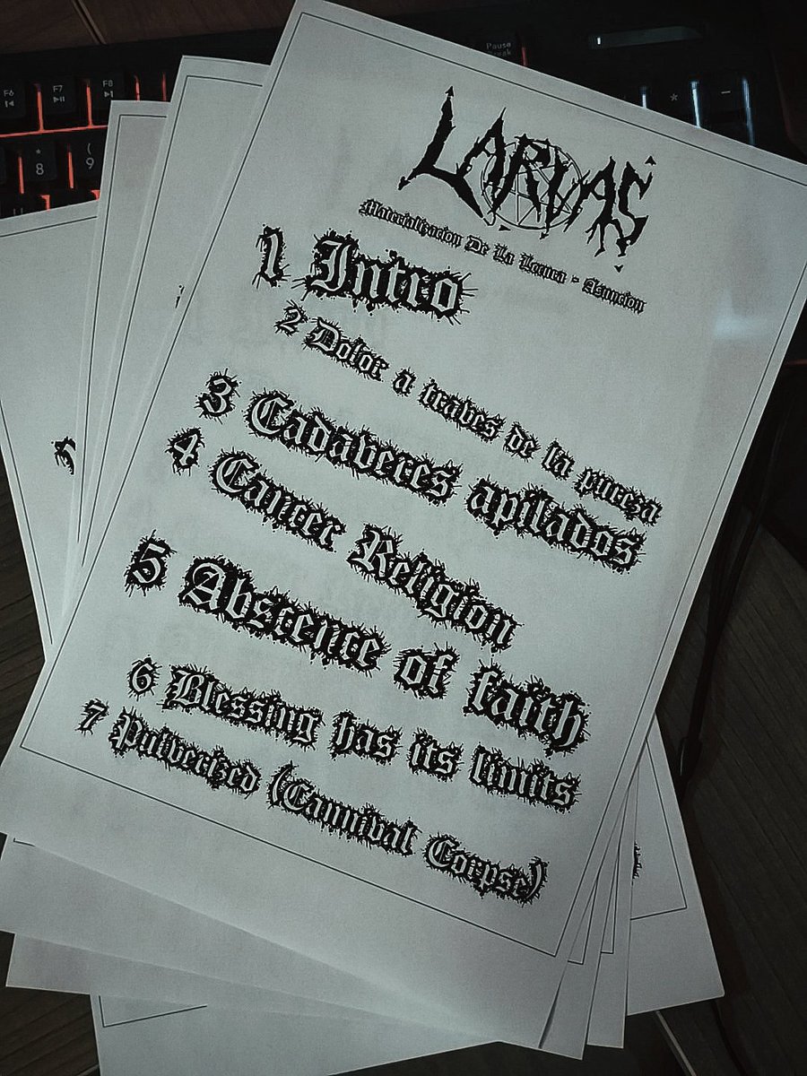 Exitosa presentación del "Materialización De La Locura" de Larvas en Asunción!

Gracias a La Cueva Rock &amp; Metal Bar, al equipo de audio de Insane, a las bandas que nos acompañaron y por supuesto al publitque fue a compartir con nosotros.

Gracias y hasta la próxima!