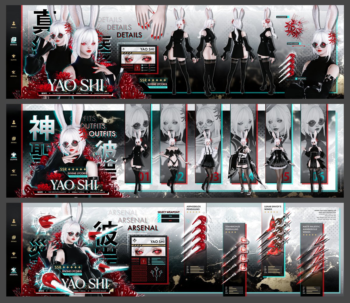atelieryao's tweet photo. i updated my personal sheets woooo ✨

#GPOSER • #charactersheets • #refsheets https://t.co/0r3vkv9lUU