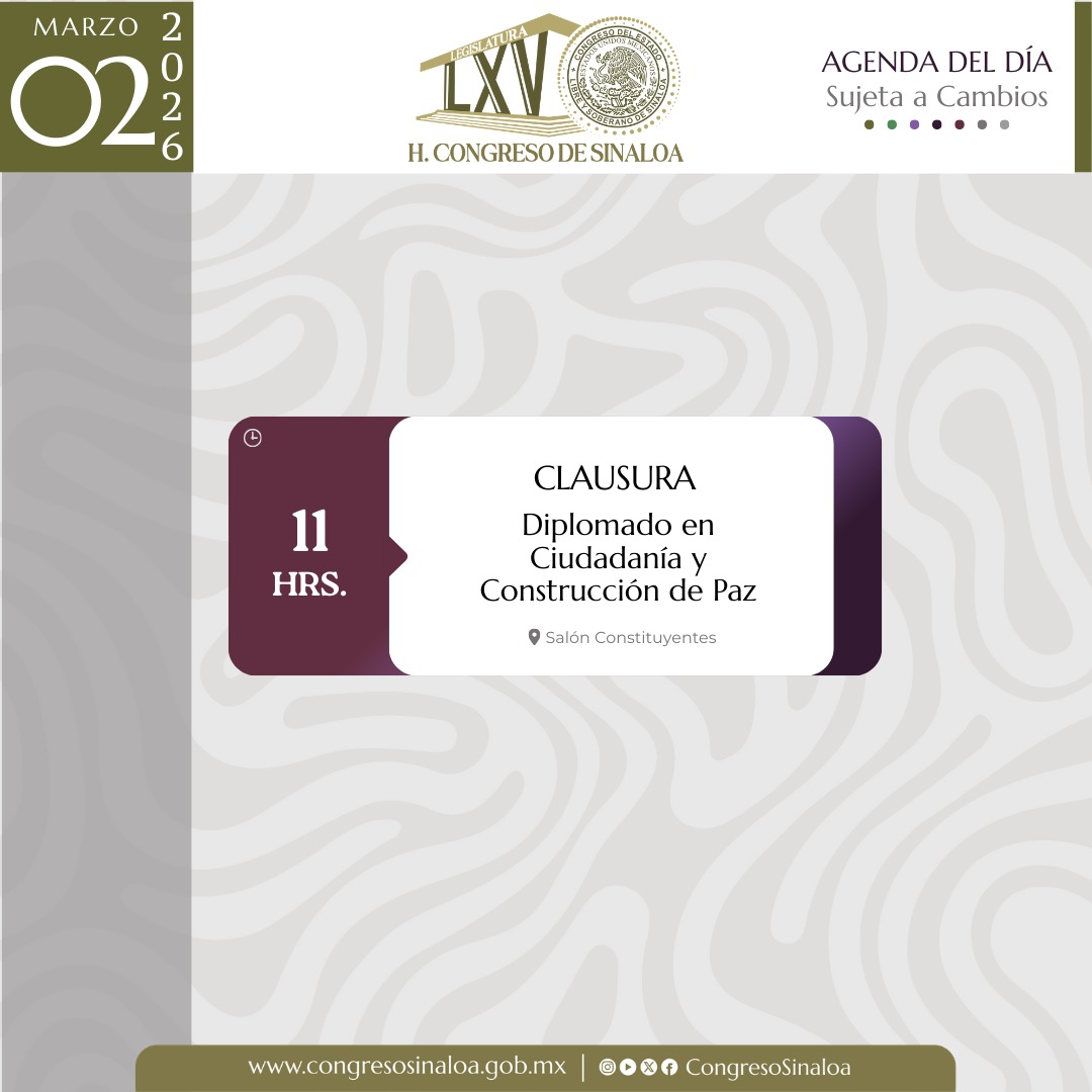 Congreso del Estado de Sinaloa tweet media