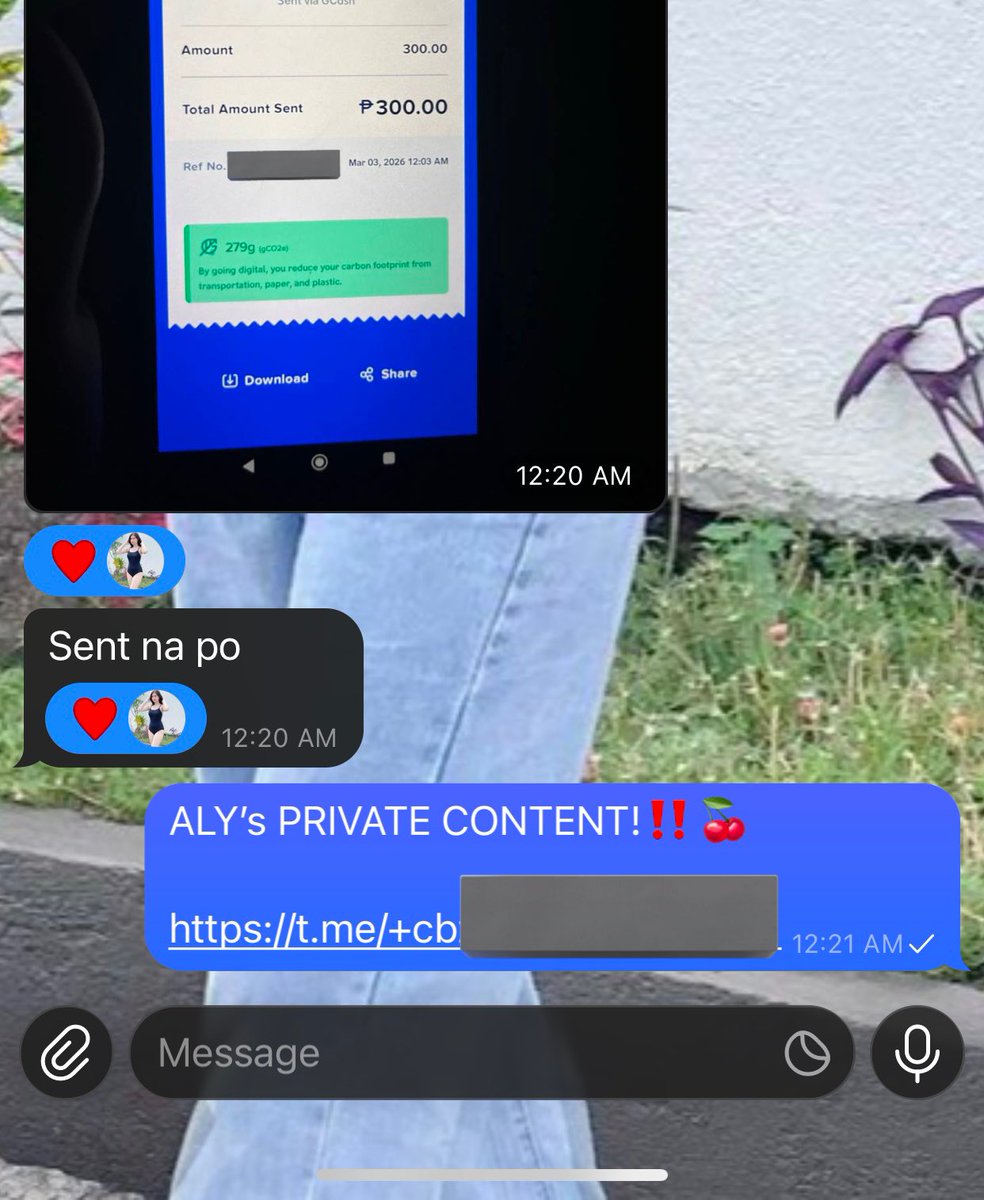 Thanks for avail my vip channel baby!❤️

Telegram : t.me/alysha110796

#alter #alterph #sellingcontent #buyingcontent #remitly #PayPal #dm4menu #nsfwtwt #alterpinayph #alterphillipines