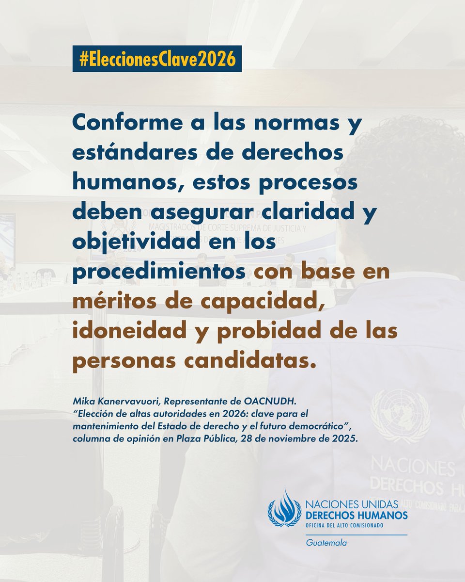 OACNUDH Guatemala tweet media