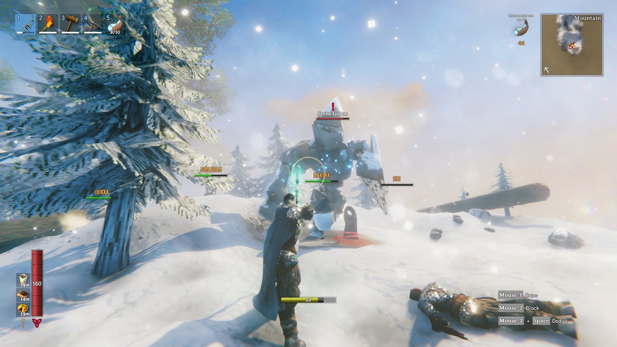 A brutal exploration and #survival game for 1-10 players, set in a procedurally-generated purgatory inspired by #Viking culture. Battle, build, and conquer your way to a saga worthy of Odin’s patronage! Take #Valheim at 50% off on Humble Bundle: bit.ly/49T1CnU