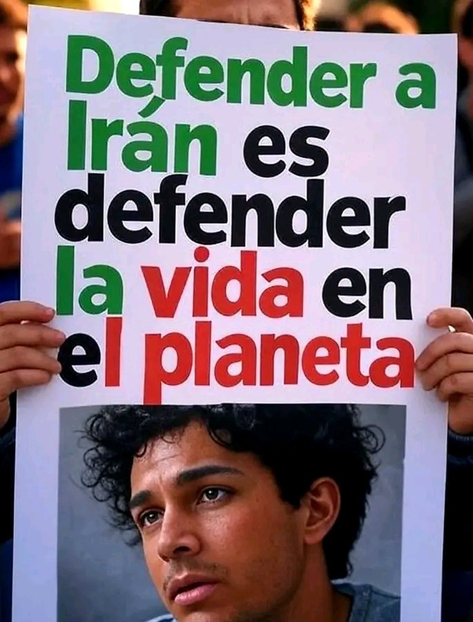 Estoy con Irán 
#CubaPorLaPaz