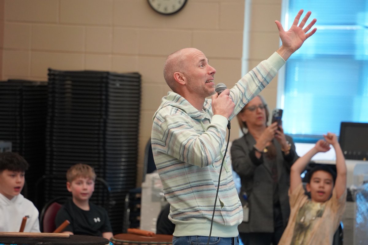 Prairie Point 4th &amp; 5th graders explored the vibrant rhythms of West African percussion during a special interactive event, creating #MomentsThatMatter through teamwork, creativity, and cultural connection. Read more on our website.

#ConnectedThroughMoments