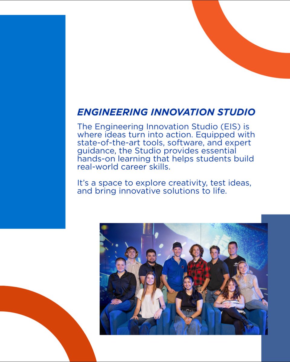 BoiseStateCOEN's tweet photo. For many #BoiseStateCOEN students, the Engineering Innovation Studio becomes more than a makerspace, it's a second home. It’s where late nights turn into breakthroughs and projects come to life!

Every gift-of any size-creates real impact: https://t.co/nC7e6R2P5C
 
#BroncosGive https://t.co/6AqEK4qbMY