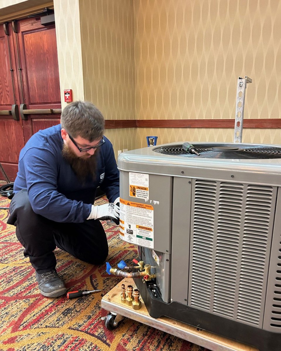 phccnatl's tweet photo. What an incredible showcase at the PHCC Educational Foundation’s National HVAC Apprentice Contest! 

PHCC National is proud to celebrate the next generation of skilled professionals and thank everyone who helped make this competition a success. 

#PHCC #Plumbing #HVAC https://t.co/wxj9ILE3En