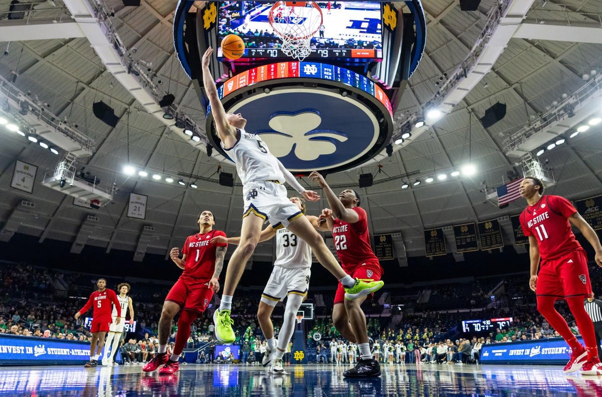 NC State pierde en tiempo suplementario enfrentando Notre Dame 96-90 laconexionusa.com/nc-state-pierd…