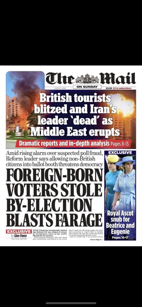 RealNatalieRowe's tweet image. #NatsEXCLUSIVE -wait till you hear the reason why the @TheSundayMail put this #NigelFarage non Story on the front page last Sunday. 
BOOK MARK this tweet …. more to come, and it’s a shocking  revelation, when I tell you who else is involved.
BOOK MARK