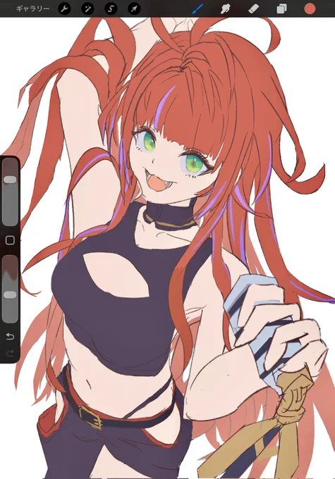 初Ipadプロクリ wip