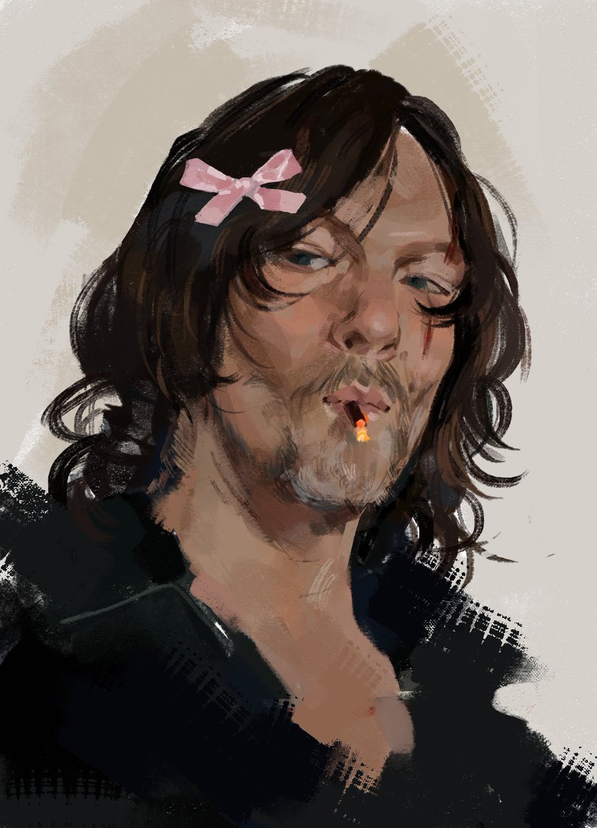 leroointp's tweet photo. cuties #LeonKennedy #NormanReedus https://t.co/CWiwYgX87T