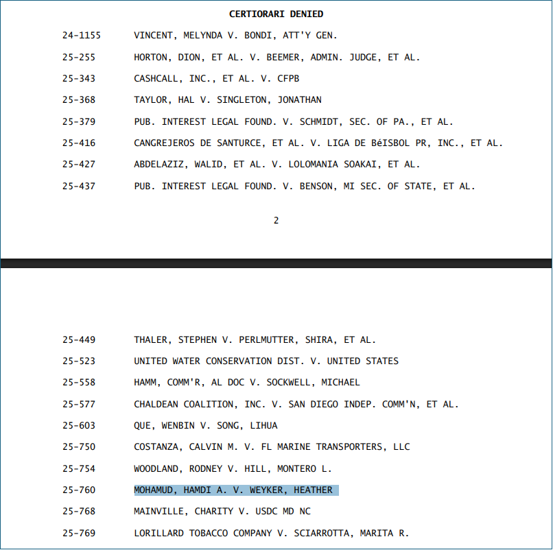 pjaicomo's tweet photo. St. Paul cop Heather Weyker framed more than 30 people in a fake trafficking ring investigation.

Her investigation fell apart, but not before she ruined dozens of lives.

Today, the Supreme Court let Weyker off Scot-free when it denied cert. in @IJ's case for Hamdi Mohamud.

 1/ https://t.co/Ry95yIpOJ6