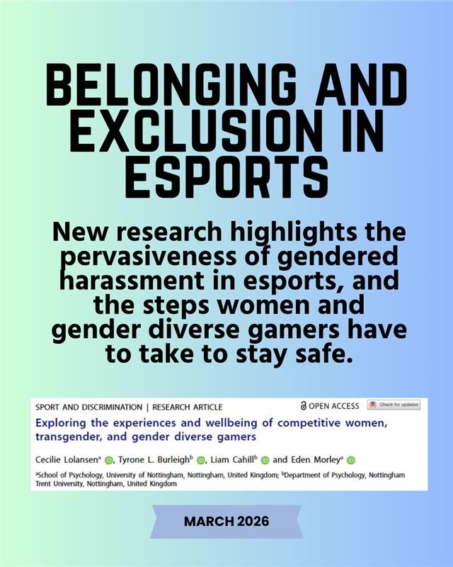 School of Psychology, University of Nottingham tweet media