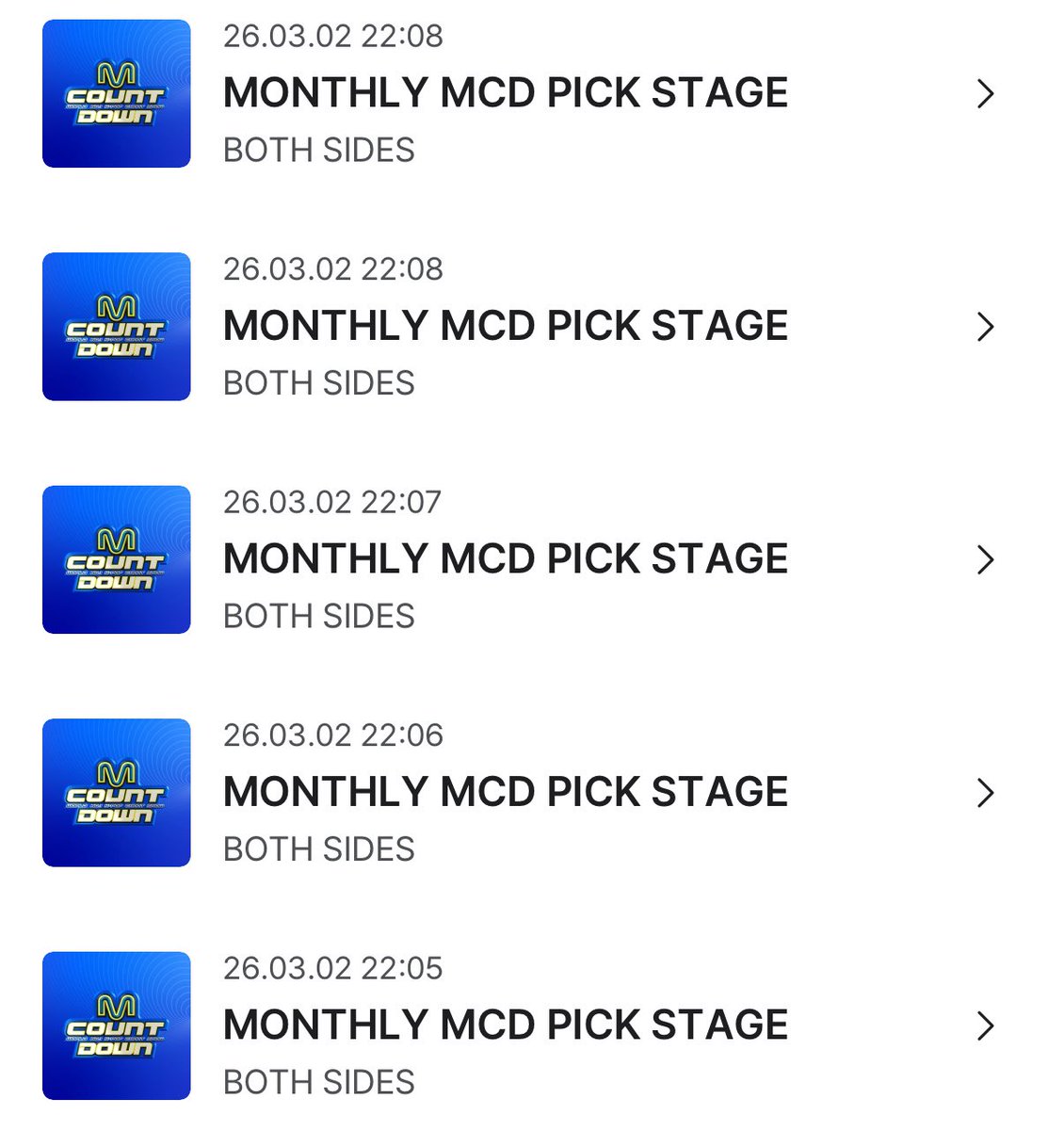 📌 สุ่มแจกค่าาาา แจก 650 บาท 2คน

ถ้า NCT JNJM ชนะ MONTHLY MCD PICK STAGE

-โหวต MONTHLY MCD PICK STAGE ครบ 5 ครั้ง
- ขอดูหลักฐานหลังสุ่มโดนนะคะ
- สุ่มหลังจบโหวตและชนะ ทันทีค่าาา 🤭

#โหวตเพื่อเจโน่แจมิน