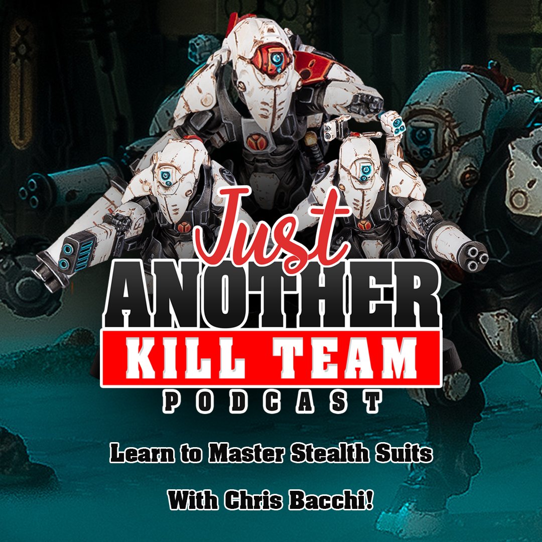 JAKTPodcast's tweet photo. Learn to Master Stealth Suits with Special Guest Chris!

   https://t.co/CfYv9dwWcg

#killteam #warhammer40k #goonhammer #JAKTPodcast #warhammer https://t.co/mrQsWlgU6w