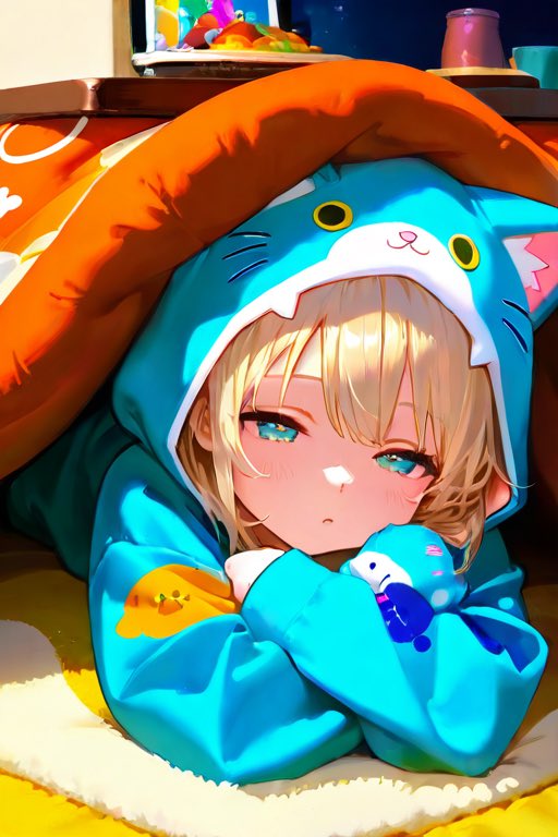 umenoziso's tweet photo. 「寝るにゃん♪」🐈💤🛏️💛🩵🩷
#AIイラスト  #AIイラスト好きな人と繋がりたい　#猫耳イラスト https://t.co/LI0kiEcRzV