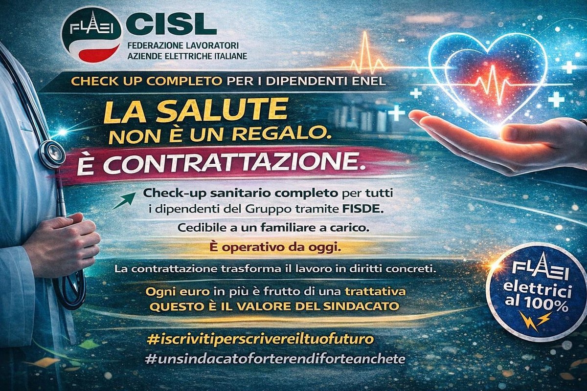 Flaei Cisl nazionale tweet media