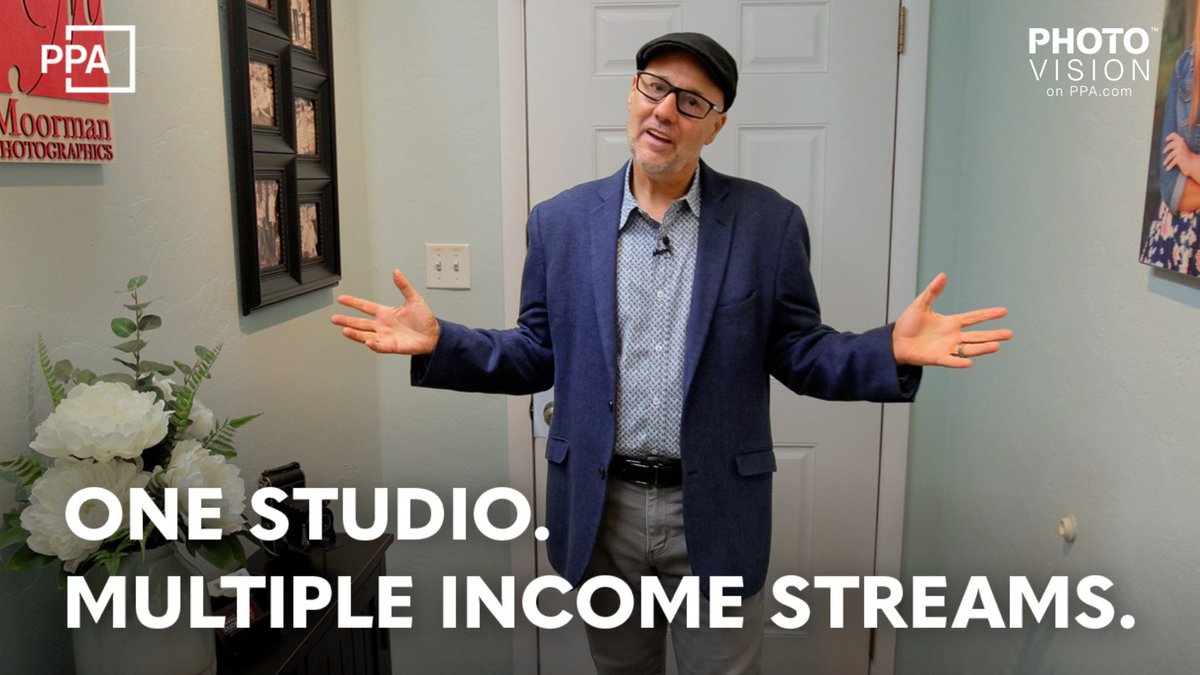 OurPPA's tweet image. 📸 Go behind the scenes in-studio with Rob and Tina Moorman of @MoormanPhoto, new this week on #PhotoVision on PPA.com.

Watch the two-part course to learn how to build a full-service #PhotographyStudio and diversify your business: ppa.com/photovision/cr…
