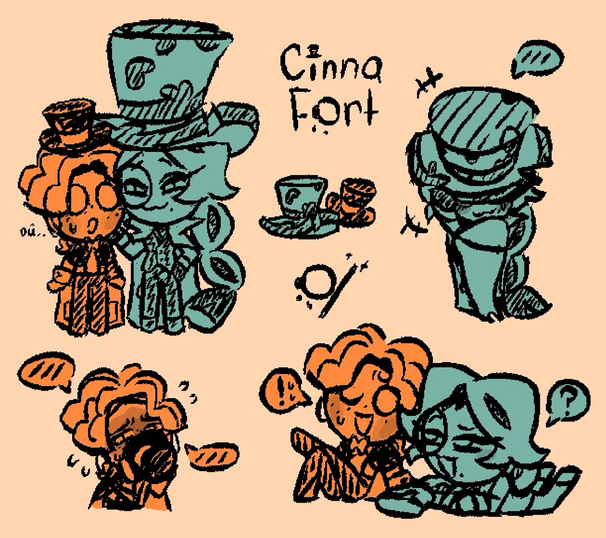 CinnaIsClown's tweet photo. I love them so much 💔 #cinnafort
#cookierun #cookierunovenbreak
#cinnamoncookie #roguefortcookie https://t.co/qzGQEqowlF