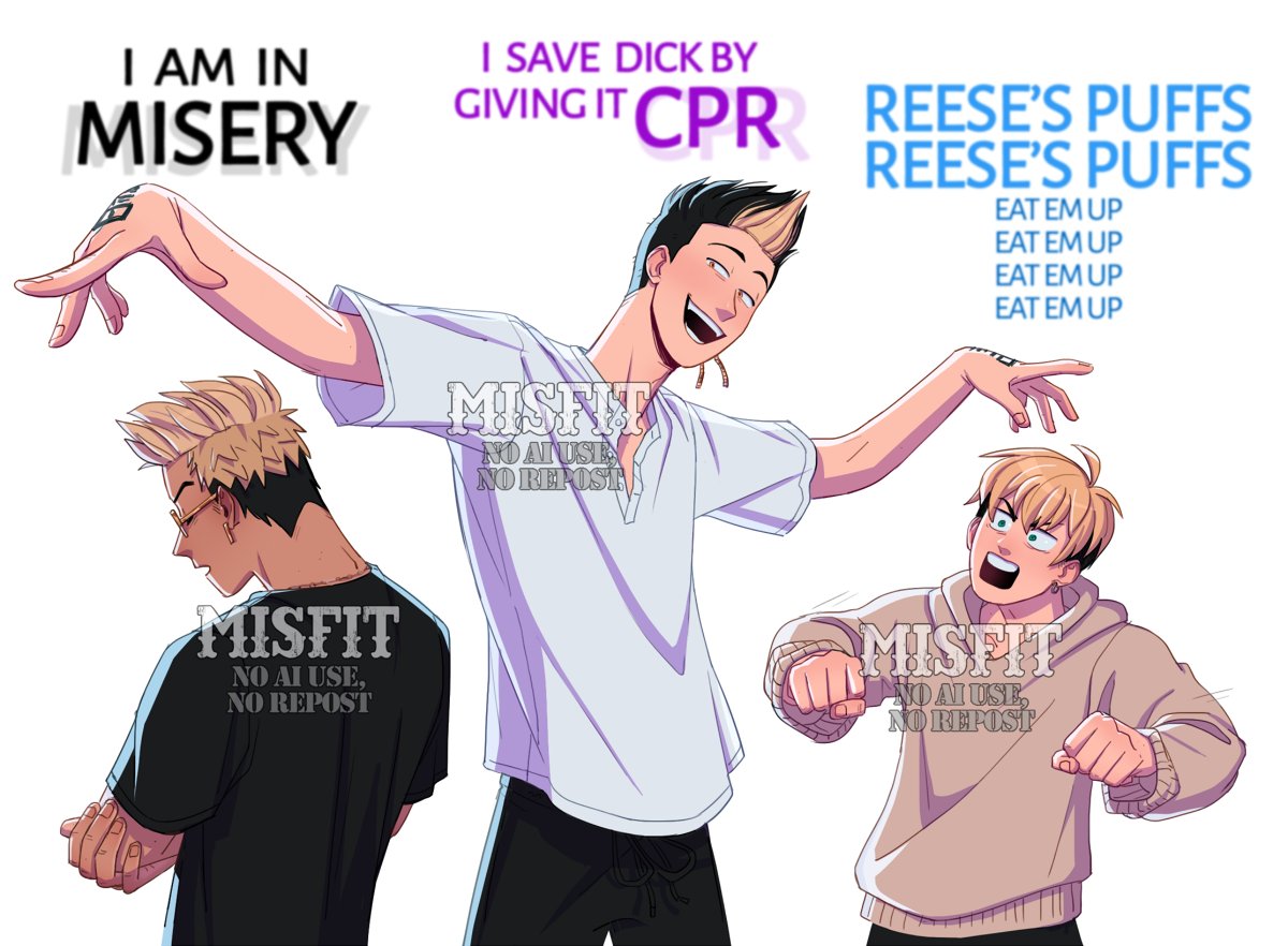 old repost of the hanmas 🔨