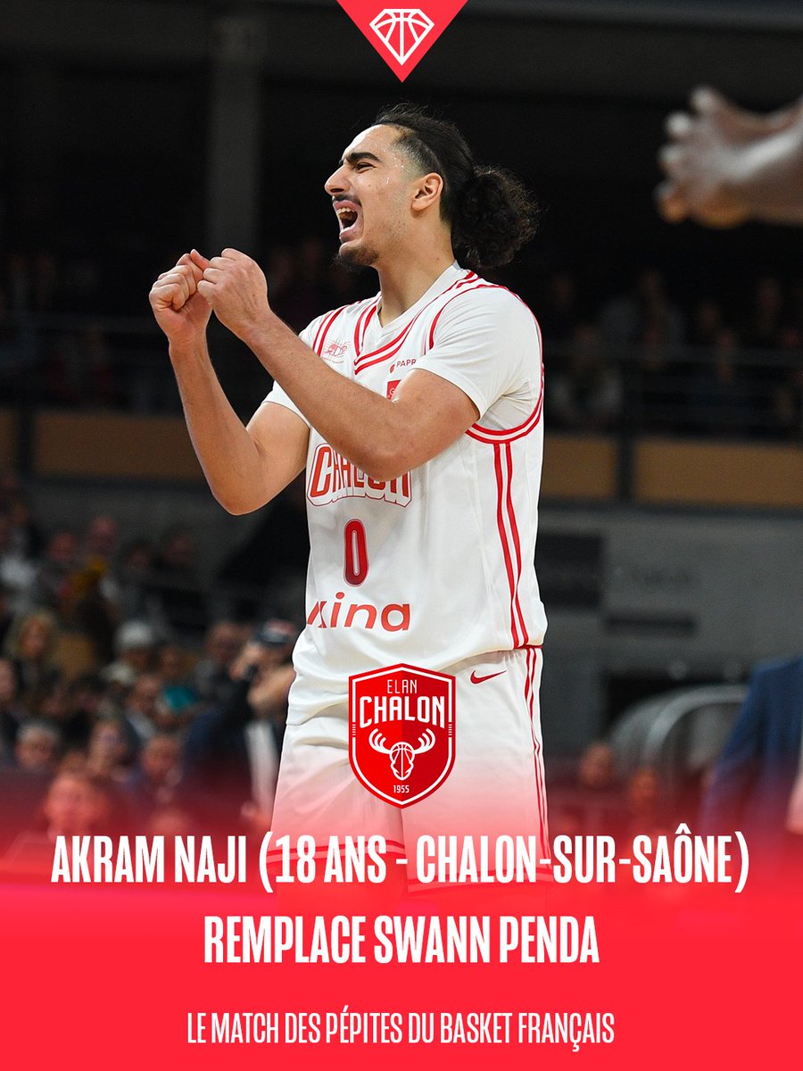 YSGLNB's tweet image. 🔁 Un nouveau talent rejoint l’aventure : Akram Naji 💎🔥

Rendez-vous le 4 mars à Levallois pour le voir en action lors du Ledger Young Star Game 🤩

Tu n’as pas encore tes places ? C'est par ici : billetterie.youngstargame.lnb.fr/fr🎟️

#LYSG2026 #LNB #Ledger #Peak