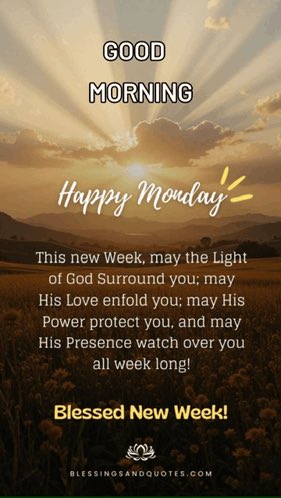 elzie_garrett's tweet image. Good Morning Everybody, please let our heavenly guide your life

#MondayMotivaton 
#MondayVibes
#GoodMorningX