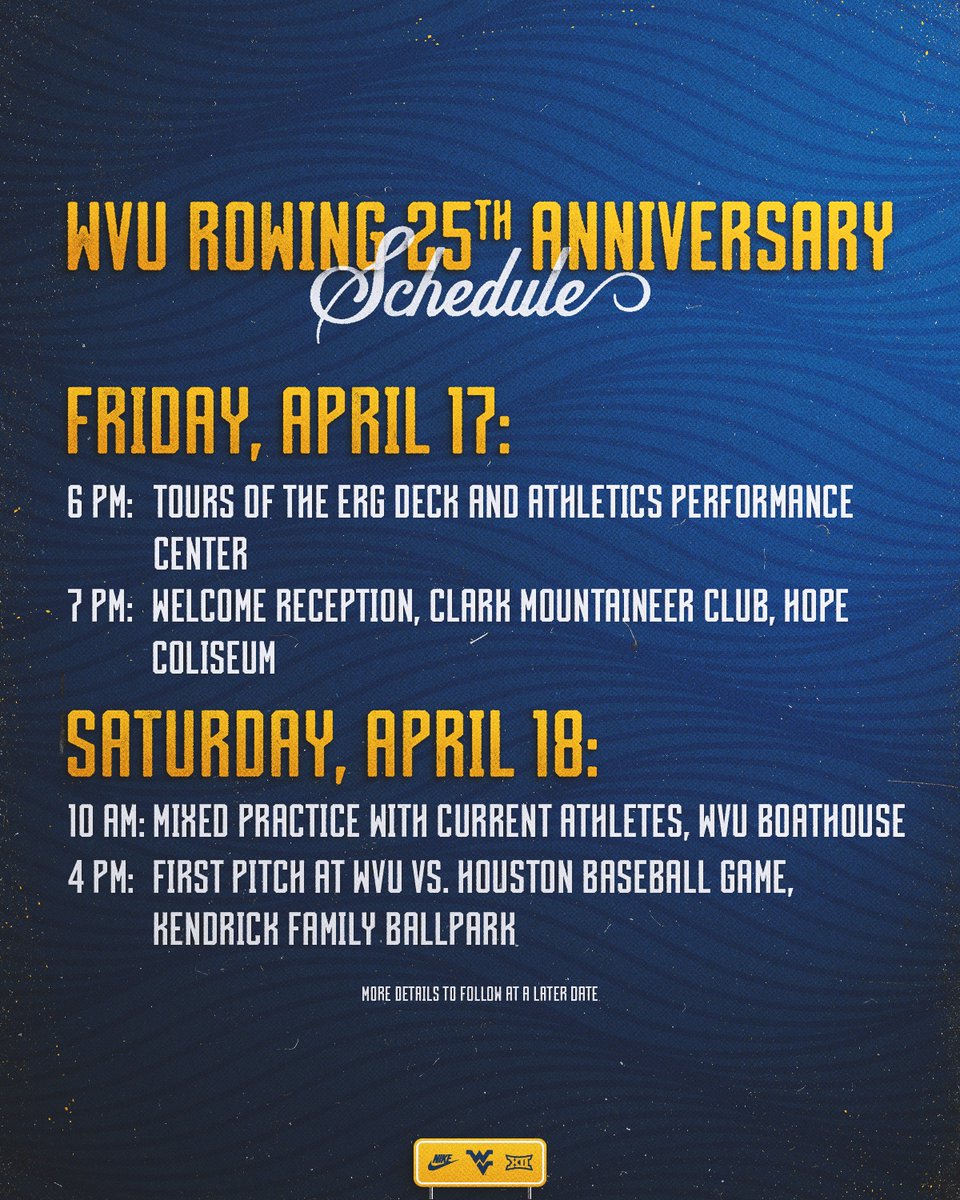WVU Rowing tweet media