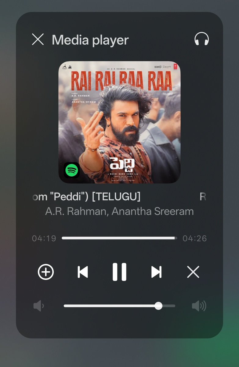 Mixing lo ninnu kottetodu ledu <a href="/arrahman/">A.R.Rahman</a> 🛐❤️
#Peddi