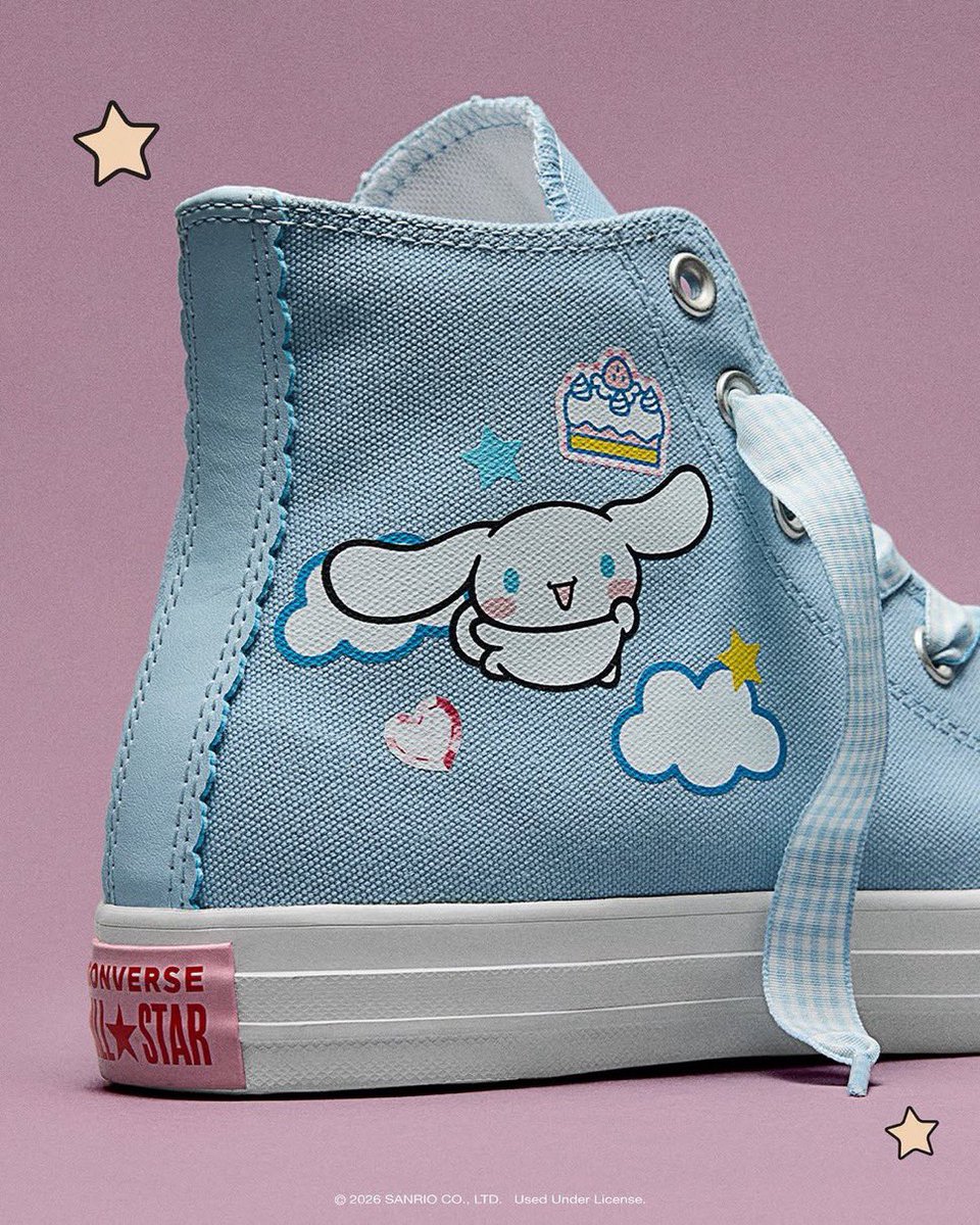 コンバース ハローキティ×チャックテイラー オールスター ハイトップフラワー Hello Kitty® & Friends x Converse Chuck Taylor All Star Collection