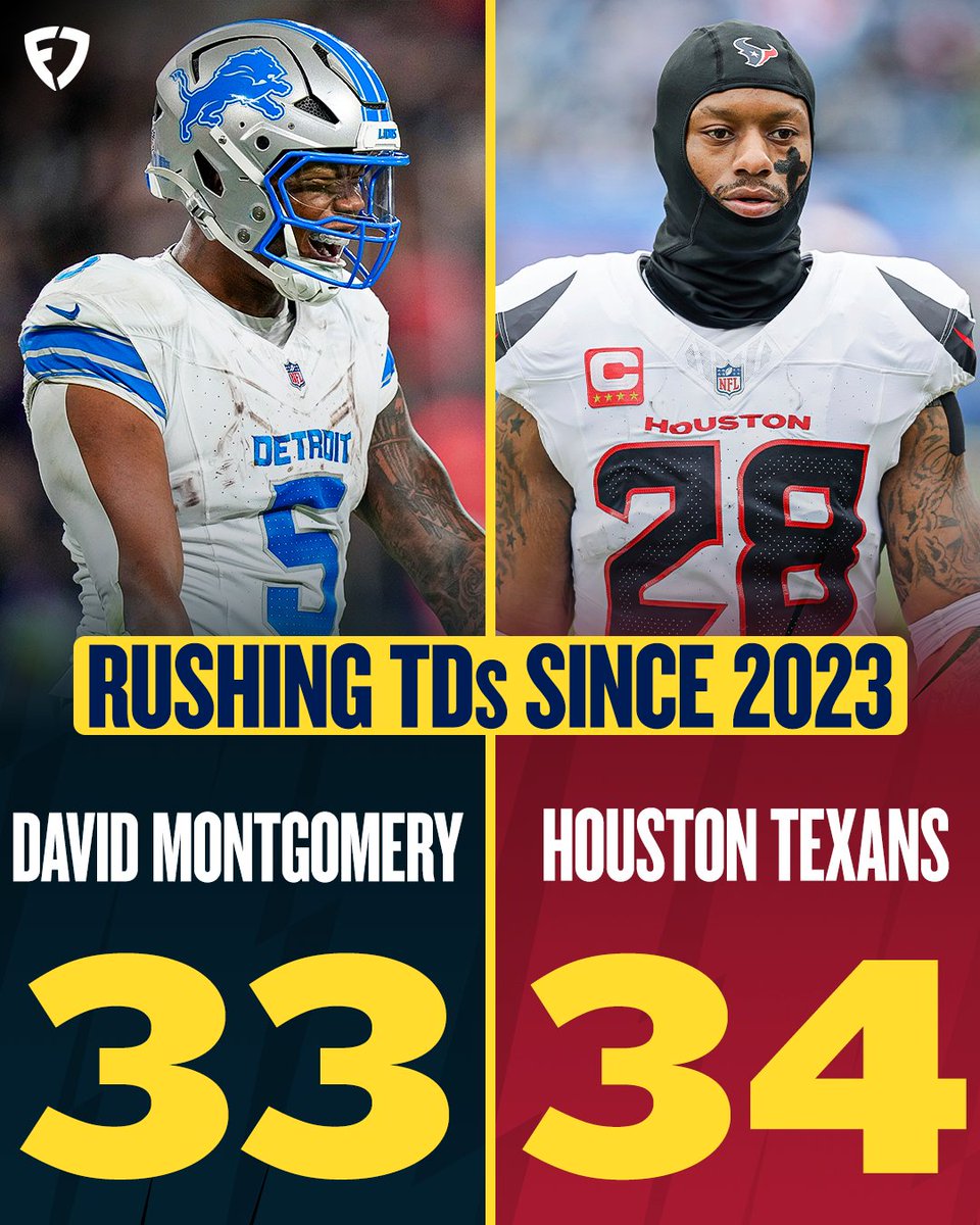 David Montgomery is going to FEAST on the Texans 😤