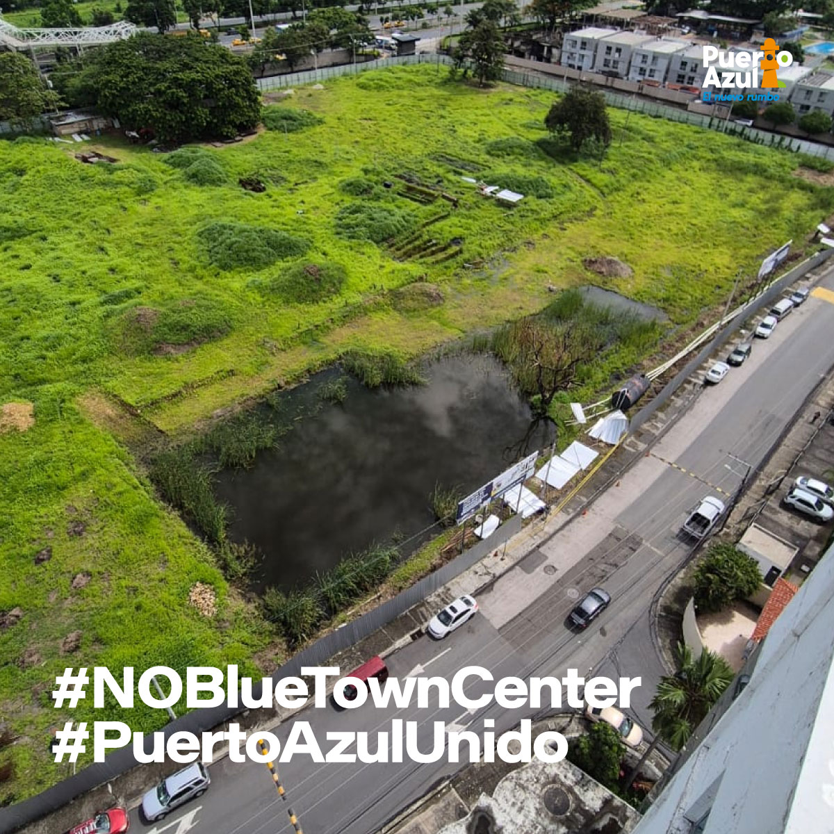 ¡ALERTA ROJA EN PUERTO AZUL! 🚨🌳

¿Hasta cuándo el Municipio de Guayaquil ignorará la voz de 11.500 residentes?

El delegado del alcalde rechazó la nulidad del permiso de construcción para Blue Town Center; esto daría paso a la destrucción de nuestro muro perimetral, a la tala