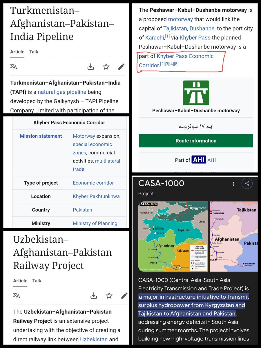 jawad_ytt's tweet image. Success of projects like (CPEC plus), Peshawar-Kabul-Tashkent railway etc is what Pakistan wants for this region while expansionist/irredentist wet dreams of your pashtun countrymen that they can somehow take Pakistan head on has &amp;amp; is what will continue to keep you in stone age