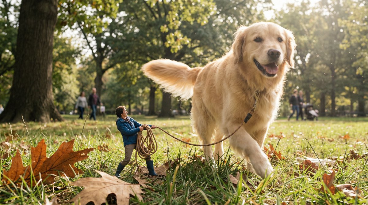 PromptSin's tweet photo. Finally found a leash strong enough to handle the ultimate zoomies 🌪️🐕
Is this a giant dog or a miniature human? Settle the scale debate below!
#ForcedPerspective #BigDogEnergy https://t.co/k8gZJn2vxi