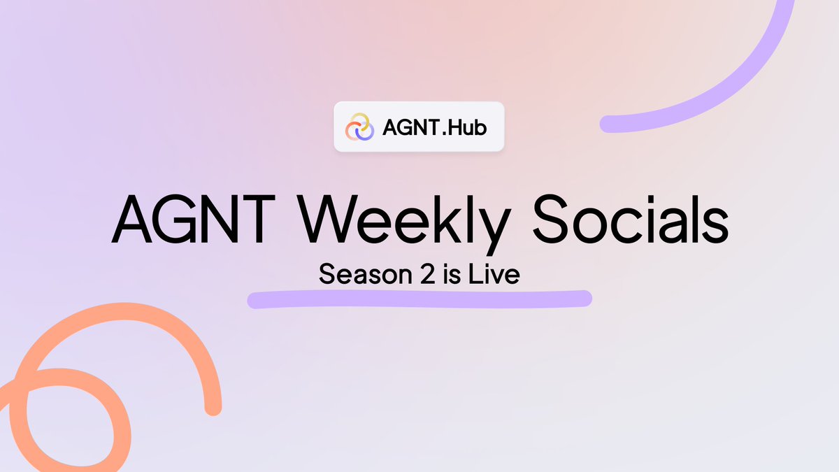 AGNT Weekly Socials: Week 1 Results &amp; Week 2 Rules

Thousands started Week 1, but only the top 5% of true supporters made it all the way to Day 7.

For this elite group, the Week 1 Finale is now unlocked.

You proved your consistency, now go claim your massive streak reward.

For